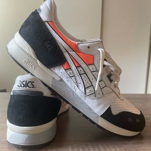 ASICS GEL-Lyte OG White Black Orange Size 9.5